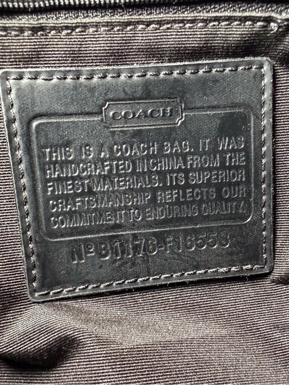 Coach Large Crossbody Satchel